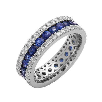 2.65Ct Diamond Eternity Ring in 14K White Gold