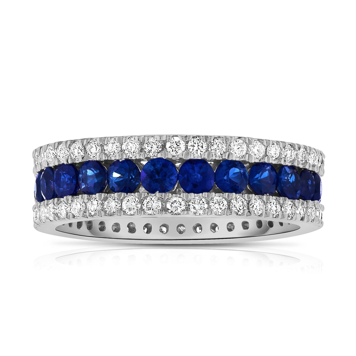 2.65Ct Diamond Eternity Ring in 14K White Gold