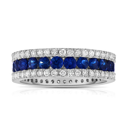 2.65Ct Diamond Eternity Ring in 14K White Gold