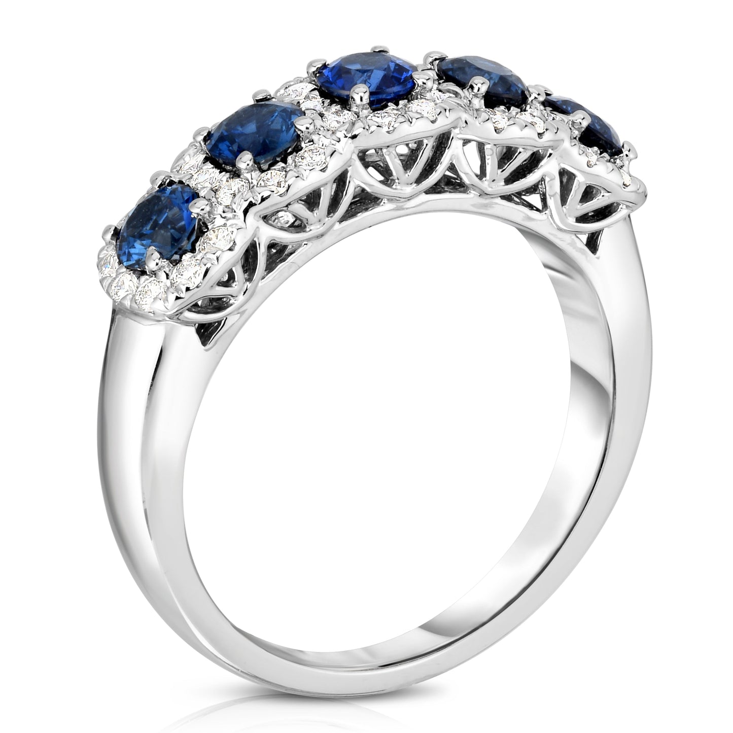 1.15Ct Diamond Wedding Ring in 14K Gold