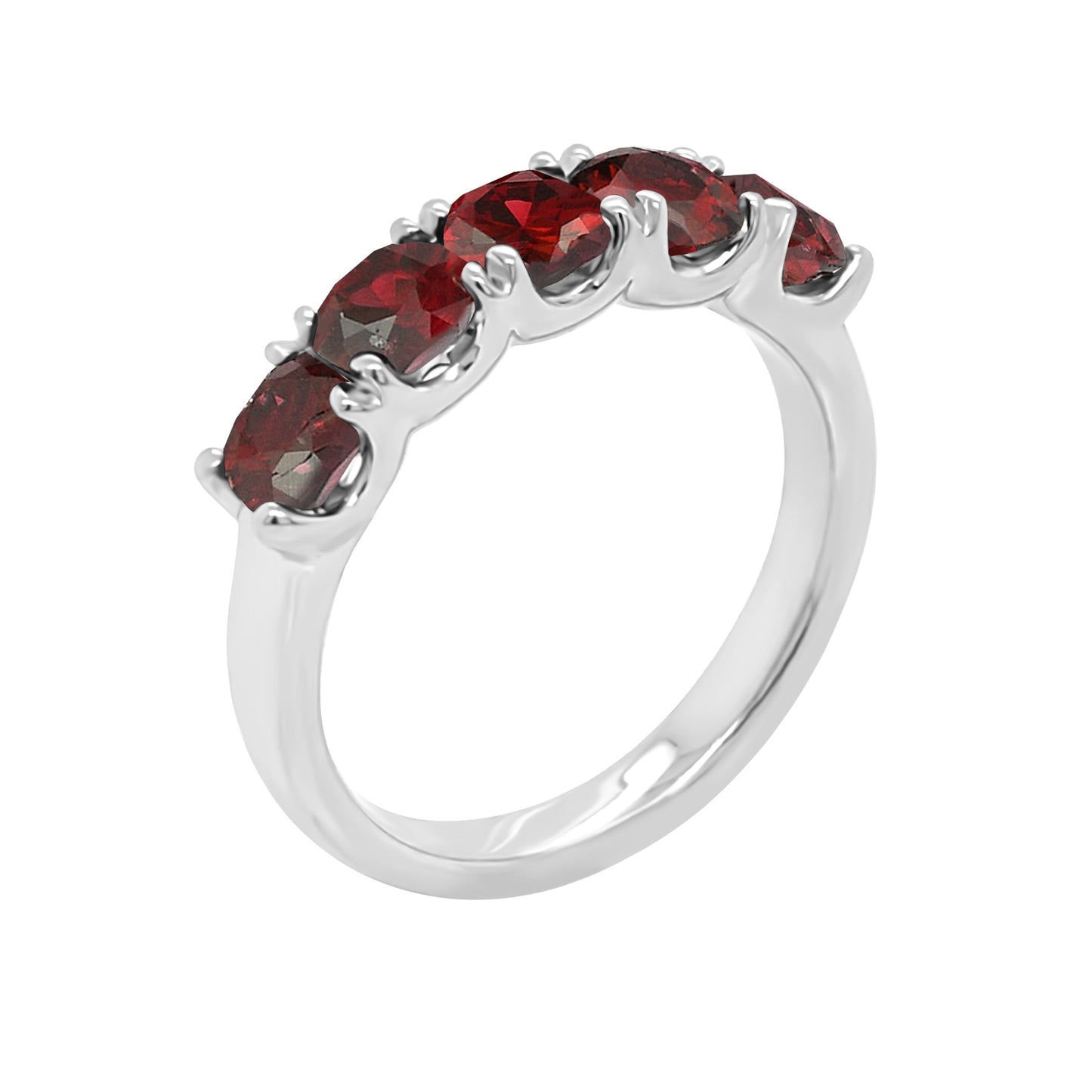 Cushion 4x4MM Gemstone Ring in 14K Gold
