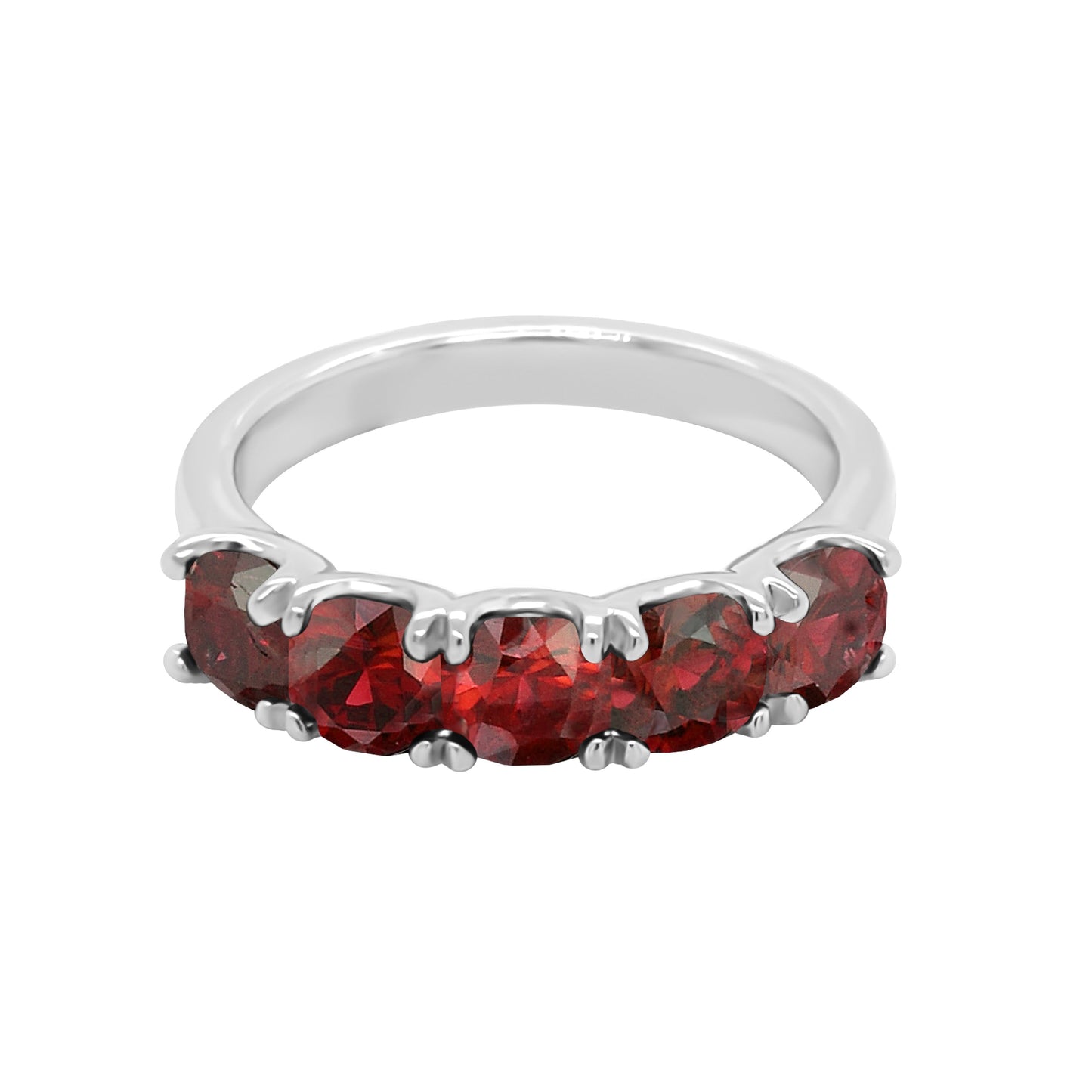 Cushion 4x4MM Gemstone Ring in 14K Gold