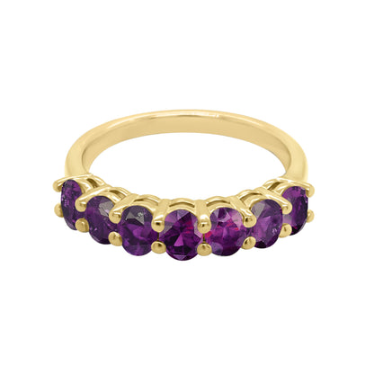 Oval 4x3MM Gemstone Ring in 14K Gold