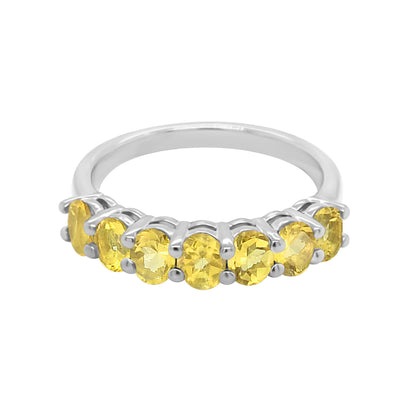 Oval 4x3MM Gemstone Ring in 14K Gold