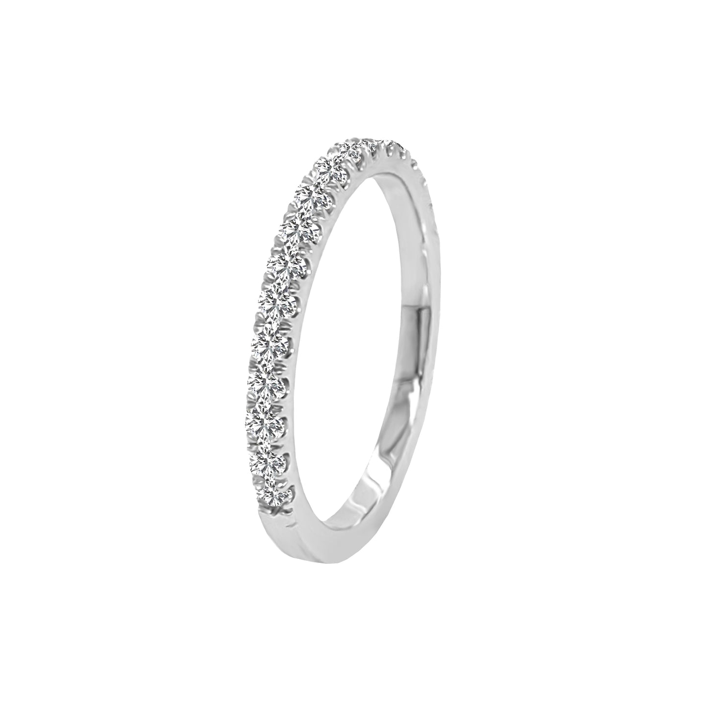 0.35Ct Diamond Wedding Band in 14K Gold