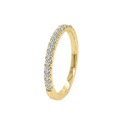 0.35Ct Diamond Wedding Band in 14K Gold