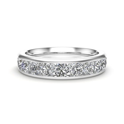 1.10Ct Diamond Channel Set Wedding Band in 14K Gold