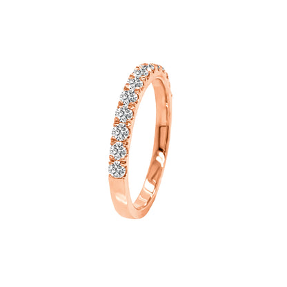0.50Ct Diamond Wedding Band in 14K Gold