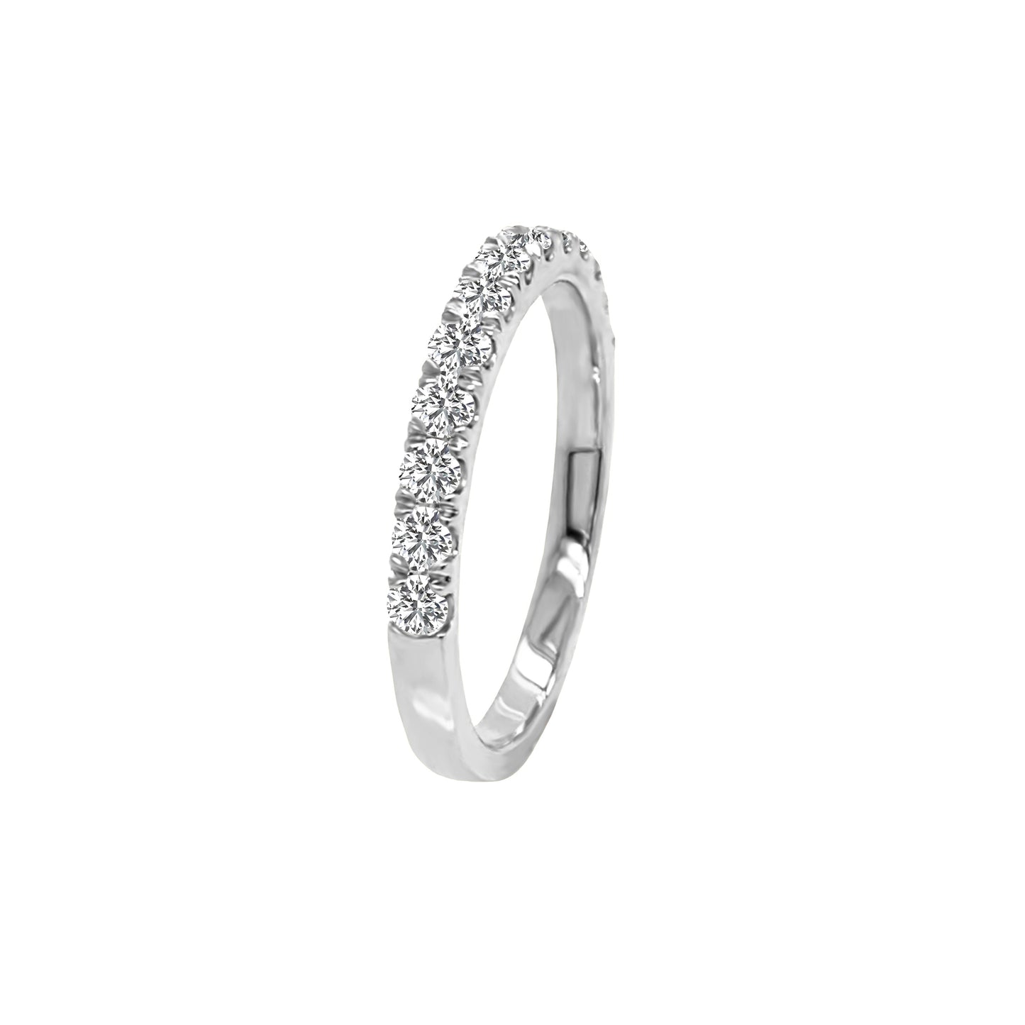 0.50Ct Diamond Wedding Band in 14K Gold