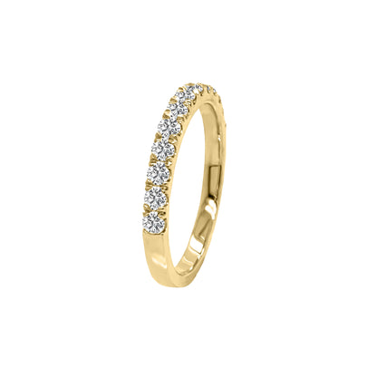 0.50Ct Diamond Wedding Band in 14K Gold