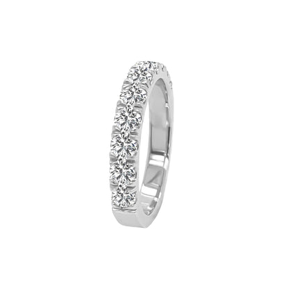 1.00Ct Diamond Wedding Band in 14K Gold