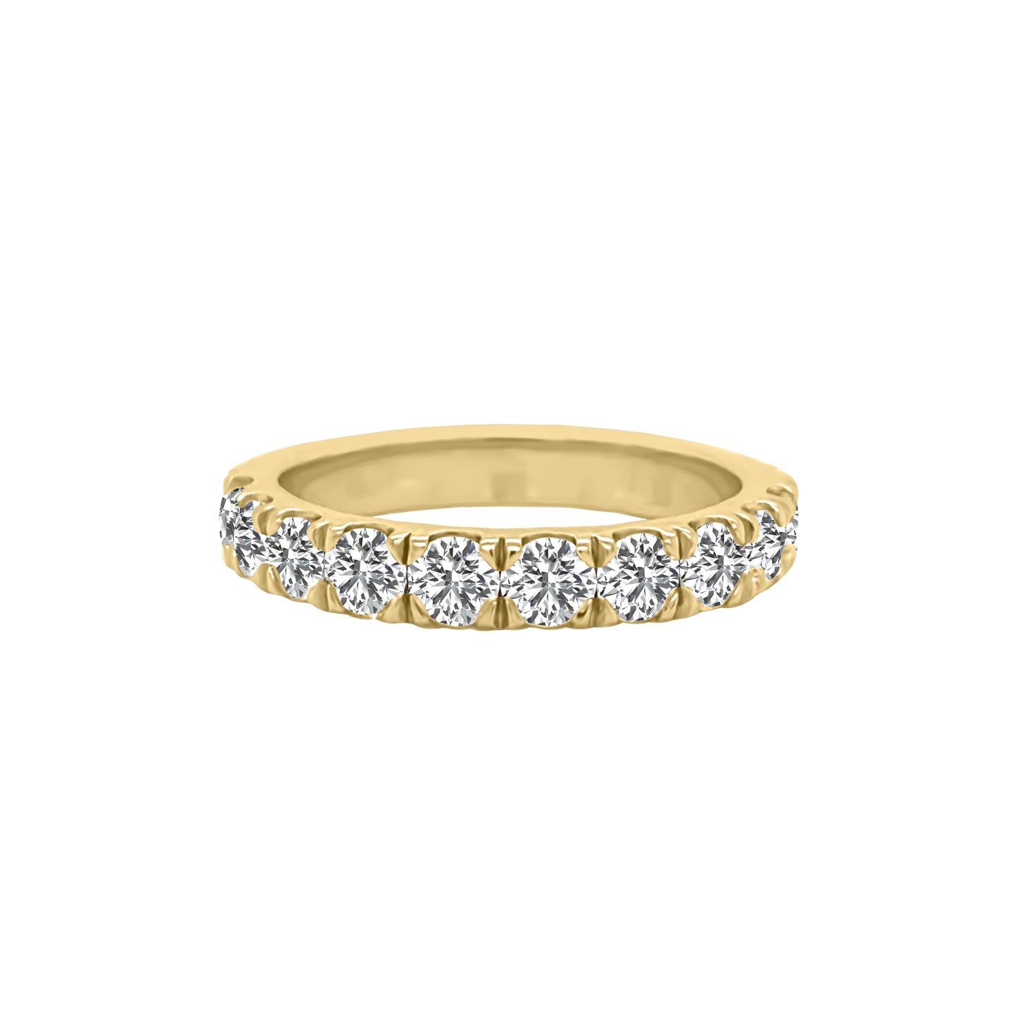 1.00Ct Diamond Wedding Band in 14K Gold
