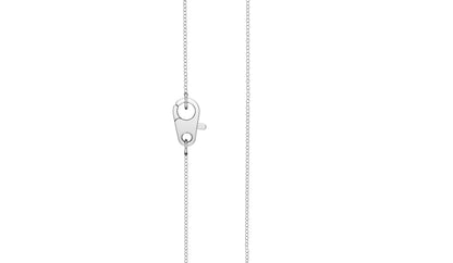 6MM Gemstone & 0.06Ct White Diamond Accent Necklace, 16"-18" in 14K Gold